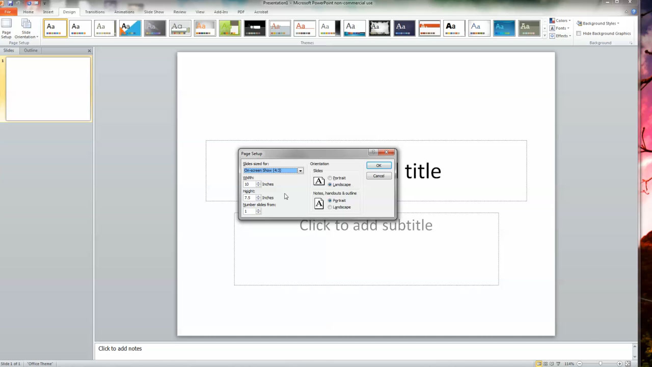 Use PowerPoint To Make A Facebook Profile Picture