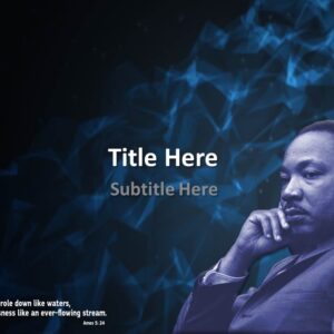 MLK 1 (Amos 5: 24 ) PowerPoint