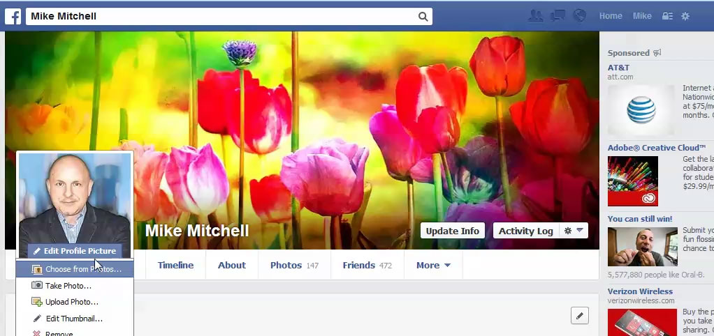 Using Your Facebook Profile Picture for Ministry