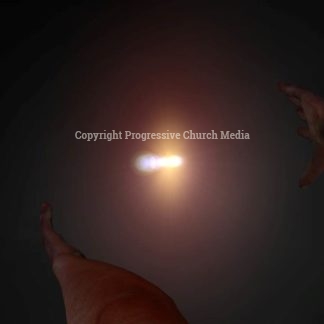 Grace Graphics. Two hands, reaching upwards, looking for grace and giving praise.