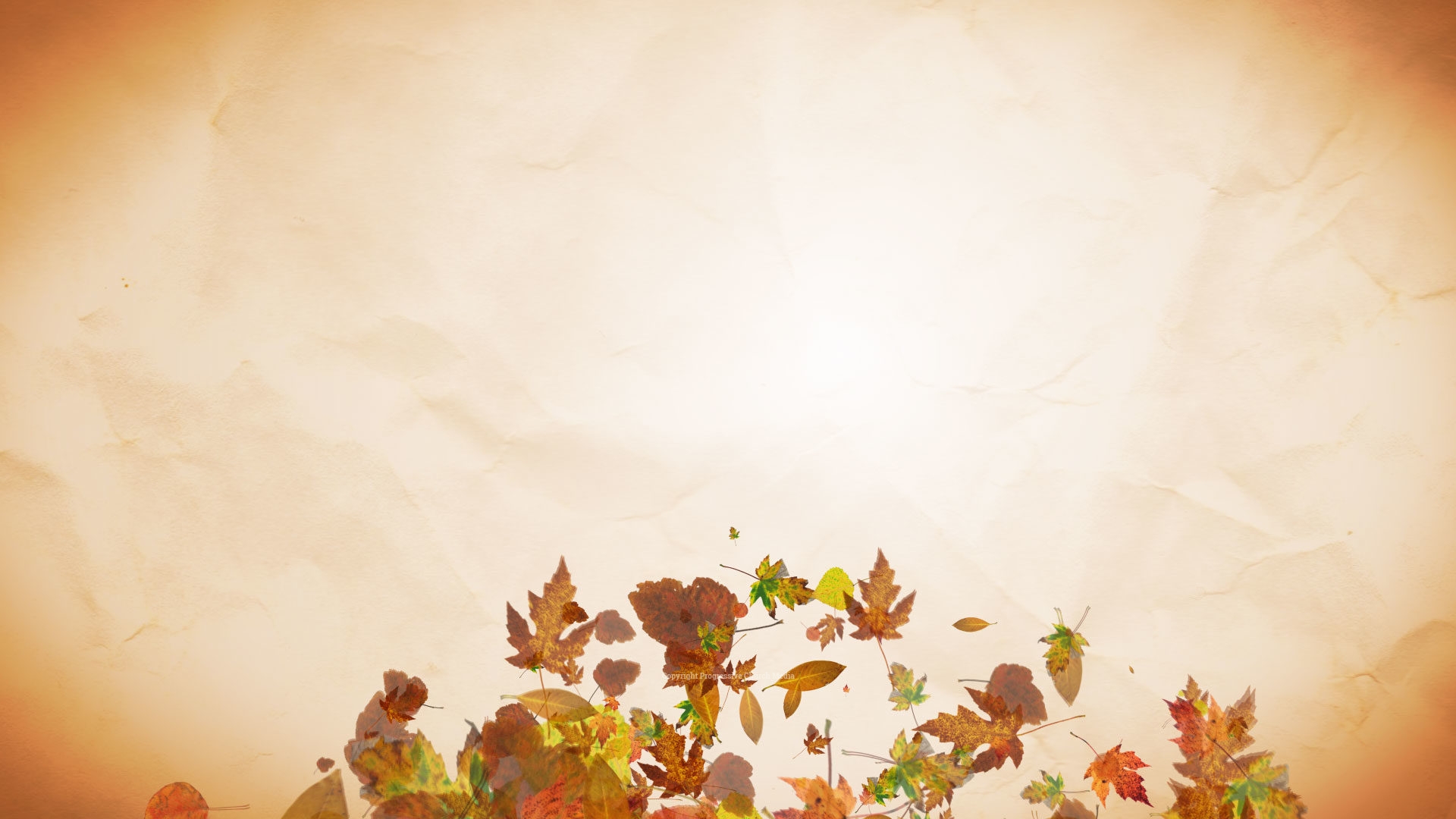 Autumn Church Background Graphics - Progressive Church Media