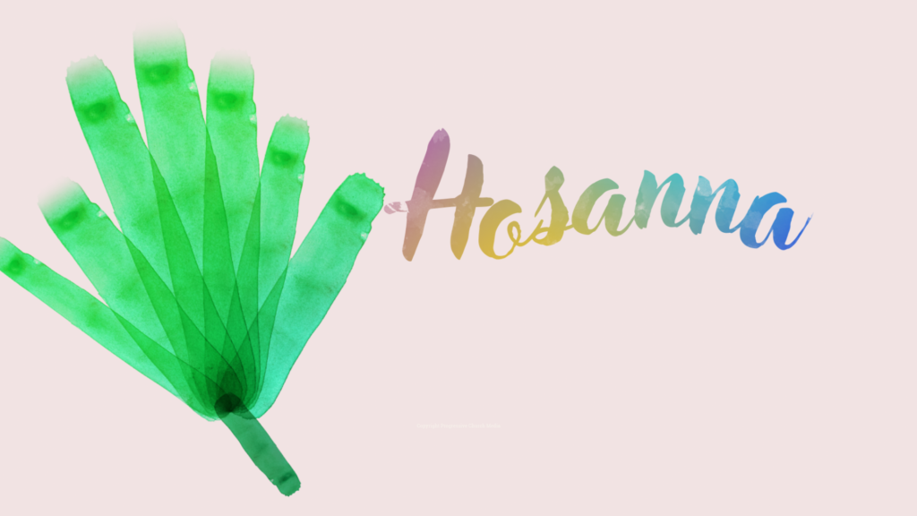 Palm Sunday Graphics 11 | Progressive Church Media