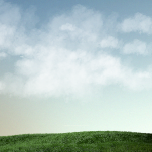 Earth Day Welcome Graphics - a sunny afternoon meadow scene