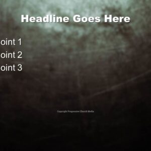 Fathers Day Greeting PowerPoint - slide with text placeholders; backgrounds features a dark grunge texture