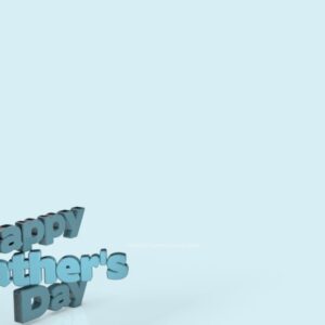Fathers Day Worship Graphics - the words "Happy Father's Day" in 3D letters