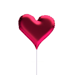 Thanks Mom Graphics - a giant red mylar balloon