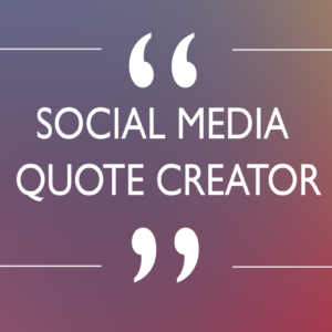 Social Media Quote Creator Kit