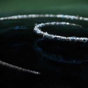 Ice Swirl Graphics. Crystals swirl together to form circles of ice.