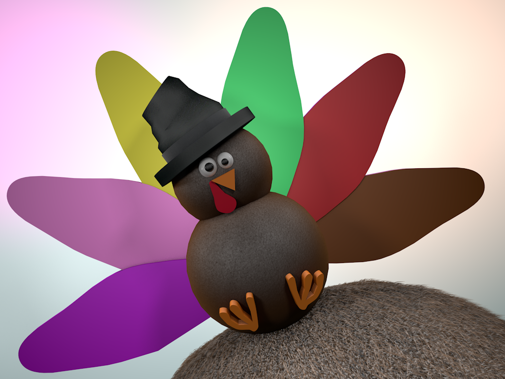 Thanksgiving Turkey Cartoon Graphics