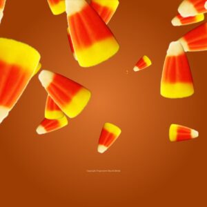 Motion Background Candy Corn Video - candy corn falls from the sky in this motion background video loop