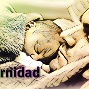 Fatherhood Video - a father holds his baby son on his chest