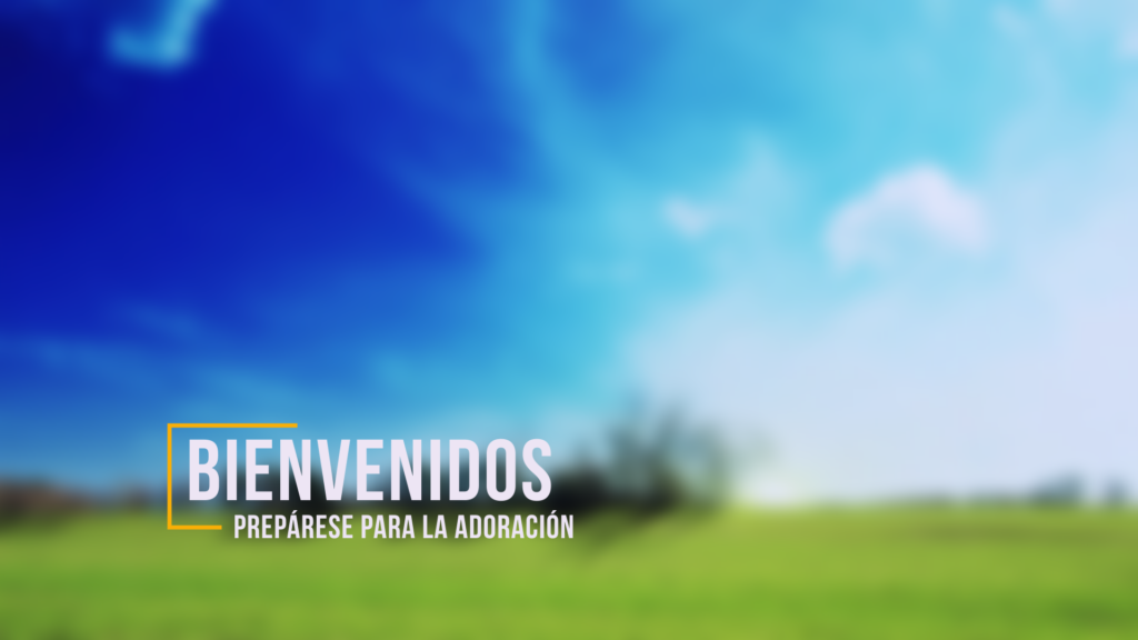 Worship Welcome Graphics