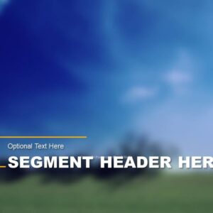 Worship Welcome PowerPoint - slide with text placeholders; background features a sunny meadow