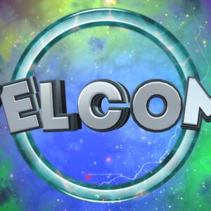 Rainbows Welcome Video - the word "Welcome" surrounded by a burst of many colors