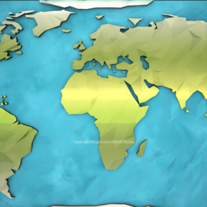 We Are One Graphics - a map of the world