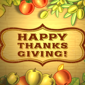 Thanksgiving Greeting Retro Video - Thanksgiving greeting with a vintage, retro look