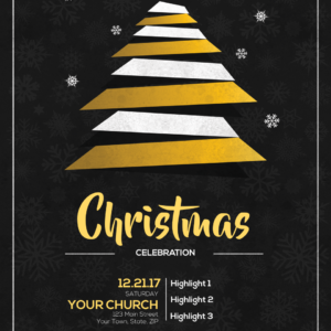 Christmas Celebration Flyer
