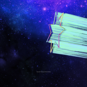 Star of Bethlehem Graphics - a bright star soaring across the sky