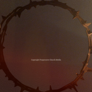 Crown of Thorns Good Friday Graphics - a crown of thorns set against a dark background