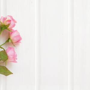 Mothers Day Welcome To Church Graphics - white background featuring roses fresh from the garden