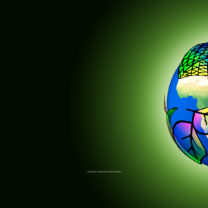 Earth Day Every Day Graphics - Earth encircled by colorful leaves