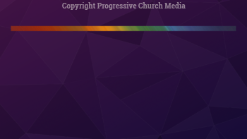 Opt Out Graphics - Large rainbow-colored # against a purple background
