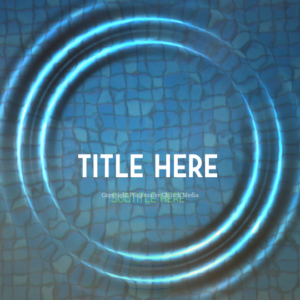 Water Baptism PowerPoint - slide features a ripple of water