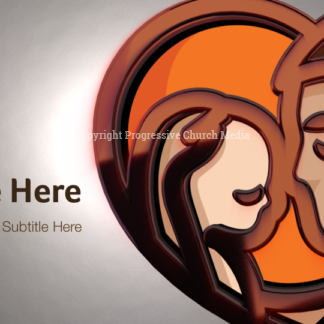 Families Belong Together PowerPoint - slide features parent and child reunited after separation