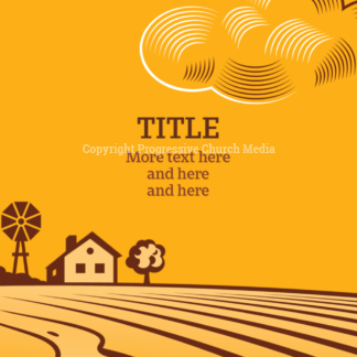 Fall Field Social Media Templates. This golden fall farm field welcomes everyone