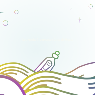 Message In A Bottle Graphics - a message in a bottle floats on the waves of the ocean