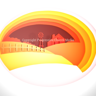 Fall Farm Landscape Graphics. Welcome everyone with our fall farm landscape