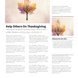 Falling Leaves Newsletter. Falling leaves welcome everyone to worship