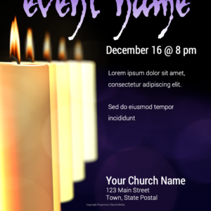 Advent 2018 Flyer. Advent worship resources for every week of the season