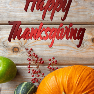 Thanksgiving Instagram Story. Animation is formatted for you to easily post as a Story on Instagram.