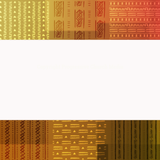 Black History Month 2019 Graphics - image features colorful African textiles