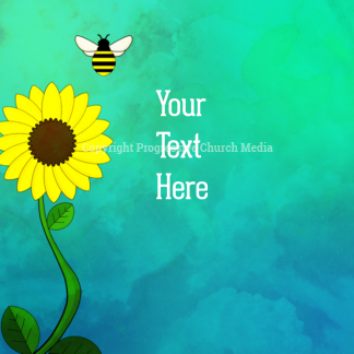 First Day Of Spring Social Media. A honey bee helps you welcome the start of a new season