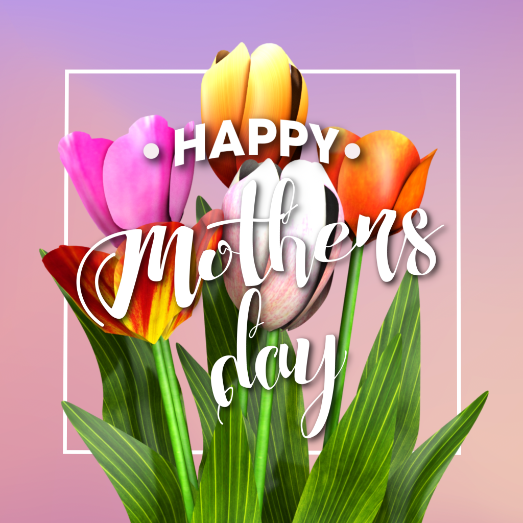 Mothers Day Tulips Social Media