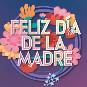 Happy Mothers Day Flowers Video. Bright colorful flowers to celebrate mothers everywhere