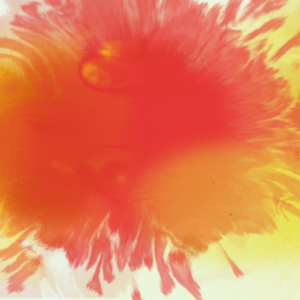 Day Of Pentecost Graphics. Image features drops of ink in fiery colors.