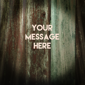 Country Welcome Social Media. Social media template features old rustic barn wood