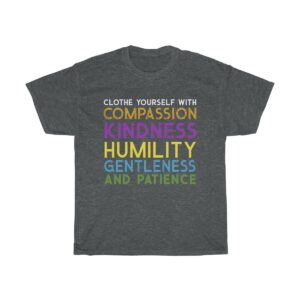 Colossians 3:12 Unisex Cotton T-shirt