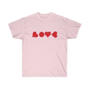 LOVE Unisex Ultra Cotton Tee