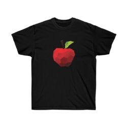 Red Apple Unisex Ultra Cotton Tee - Image 4