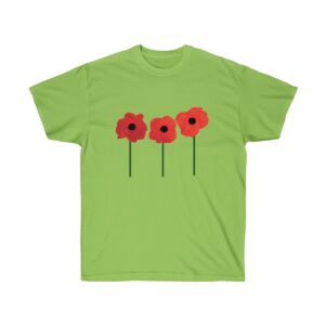 Poppies (Remembrance) Unisex Ultra Cotton Tee
