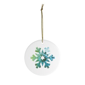 Snowflake Christmas Ornament