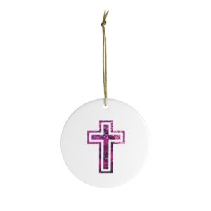 Cross Christmas Ornament