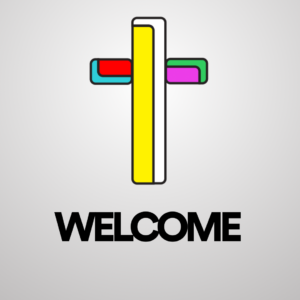 Mod Cross Videos. Colorful cross features a groovy, mod design.