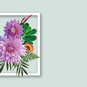 Mothers Day Welcome Graphics. Image celebrates mothers with a lush bouquet of flowers.