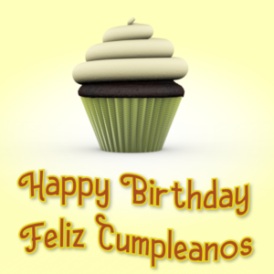 Church Fellowship Social Media. Delicious chocolate cupcake with lots of frosting welcomes everyone.