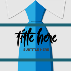 Fathers Day Necktie PowerPoint. Fun worship resources that celebrate dads of all kinds with a blue necktie.